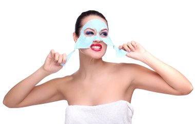 Güzellik cilt bakımı kozmetik ve sağlık kavramı