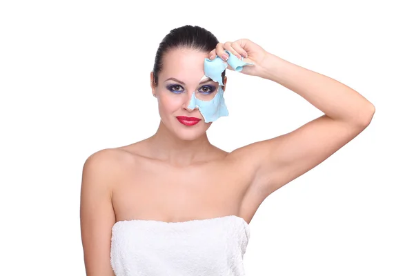 Beleza cuidados da pele cosméticos e conceito de saúde — Fotografia de Stock