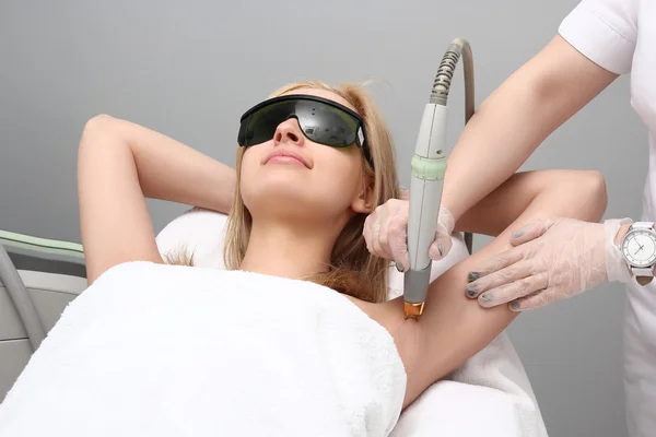 Laser haar verwijderen epileren. — Stockfoto