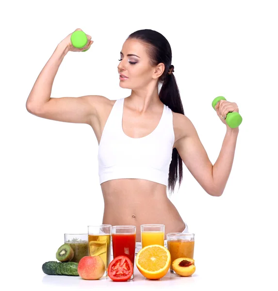 El concepto de forma saludable de comer . — Foto de Stock