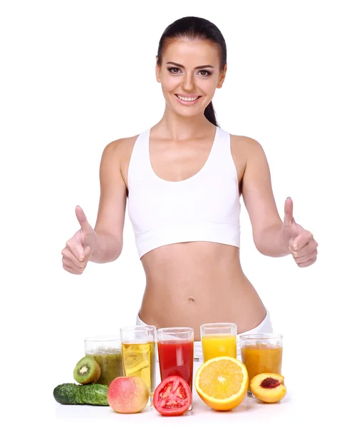 El concepto de forma saludable de comer . — Foto de Stock