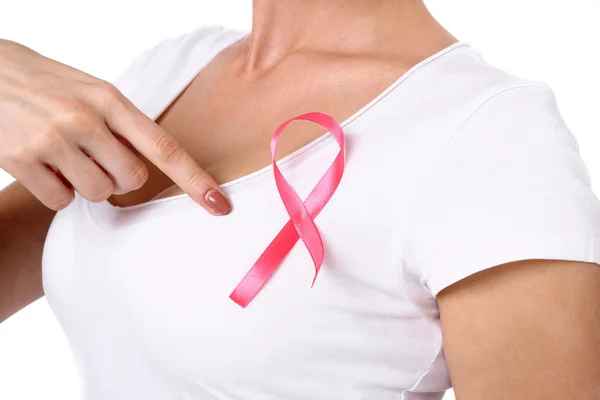 El concepto del problema de la enfermedad del cáncer de mama . — Foto de Stock