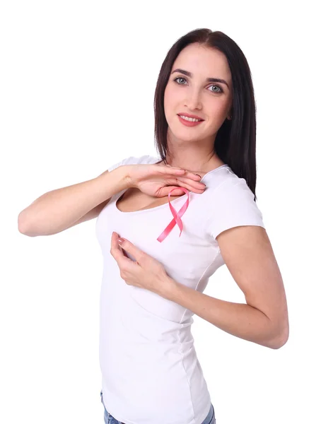 The concept of the problem of the disease of breast cancer. — Stock Photo, Image