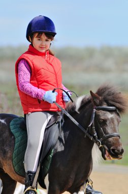 küçük kız ve midilli