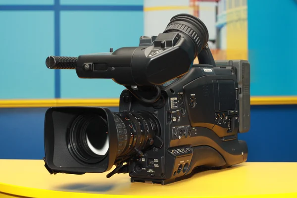 Professional digital video camera Stock Picture