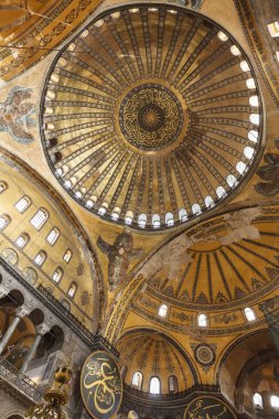 Interior of the Hagia Sophia Istanbul Turkey
