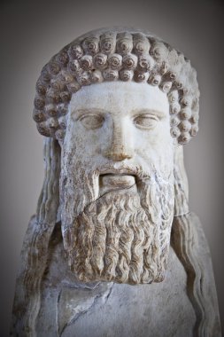 Arkeolojik heykel Detay