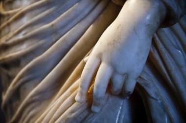 Arkeolojik heykel Detay