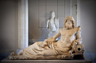 Arkeolojik heykel Detay