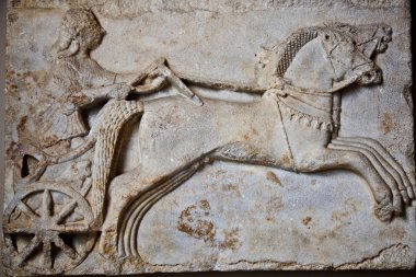 Arkeolojik heykel Detay