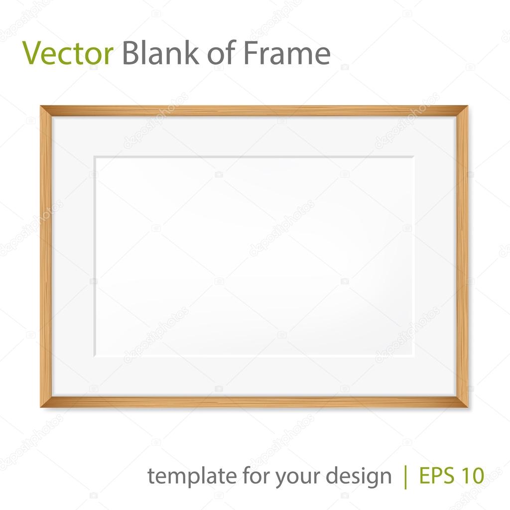 Vector blank of Photo frame