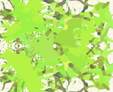 sanatsal boya sıçraması