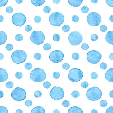 Sorunsuz suluboya nokta deseni