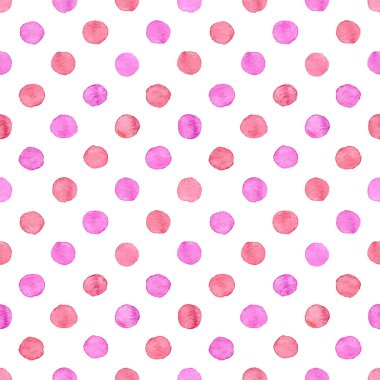 Sorunsuz suluboya nokta deseni