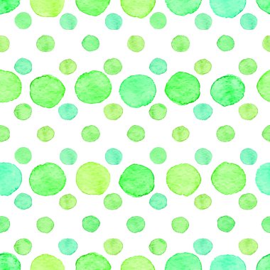 Sorunsuz suluboya nokta deseni