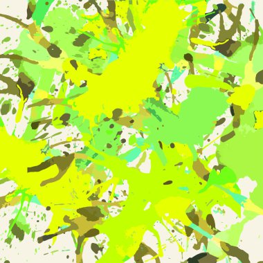 sanatsal boya sıçraması