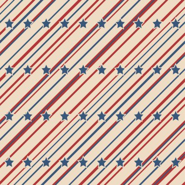 Amerikan yıldızlar ve çizgiler desen
