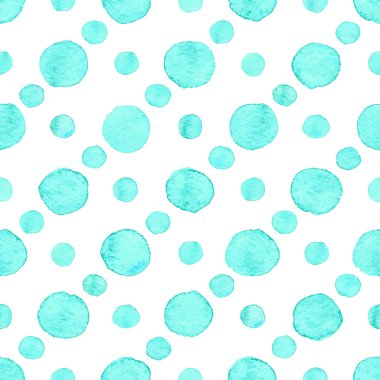 Sorunsuz suluboya nokta deseni