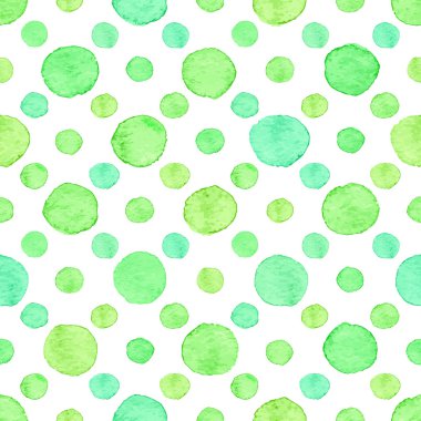 Sorunsuz suluboya nokta deseni