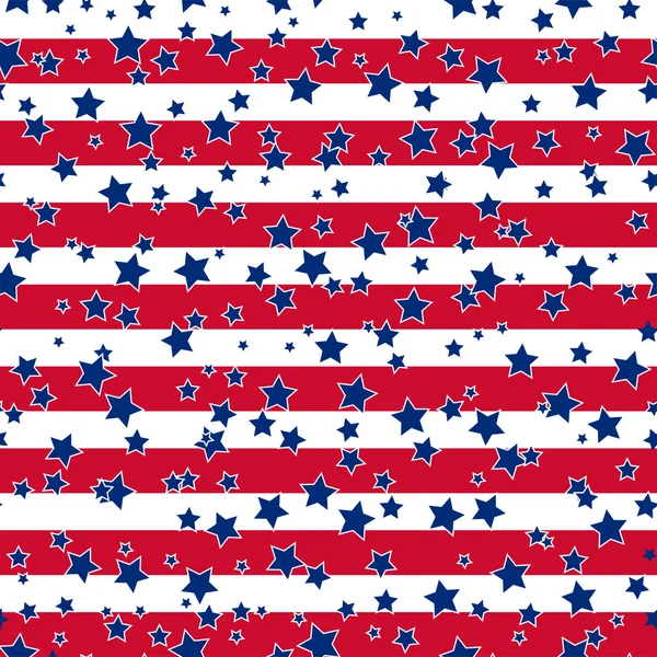 American-pattern-bright — Stock Vector