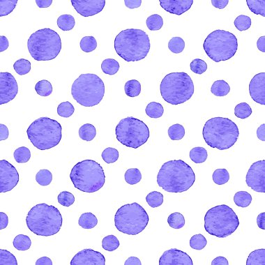 Sorunsuz suluboya nokta deseni