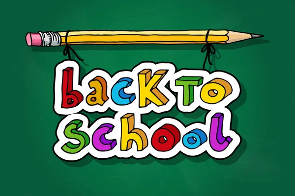 Back to school — Stock Vector