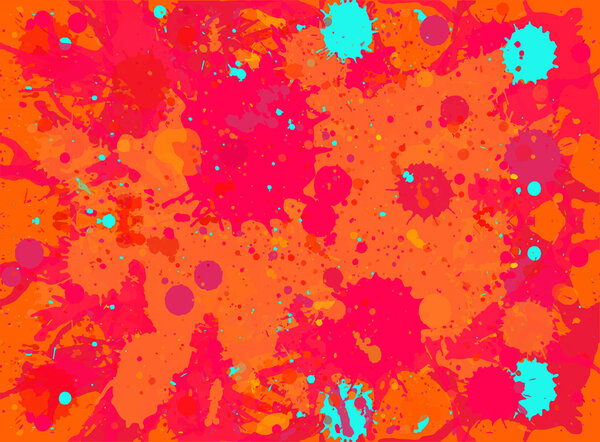 Paint splashes background