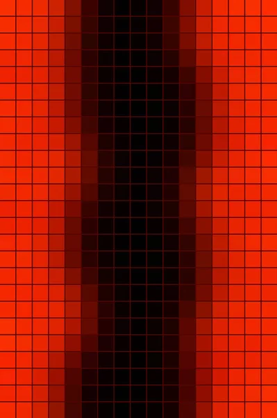 Abstract Square Mosaic Tile Red Black Background Any Design Vertical — Stock Vector