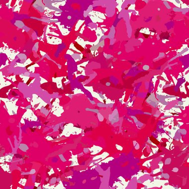 Pembe boya kusursuz desen, soyut vektör arkaplanı. Renkli tasarım duvar kağıdı.