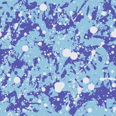 Mavi boya pürüzsüz desen, soyut çok renkli vektör arkaplanı. Renkli sıçrama tasarımı duvar kağıdı.