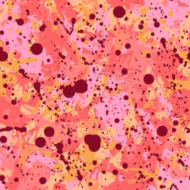 Pembe ve kırmızı renksiz desen, soyut çok renkli vektör arkaplan. Tekstil, kumaş, ambalaj kağıdı için renkli tasarım duvar kağıdı.