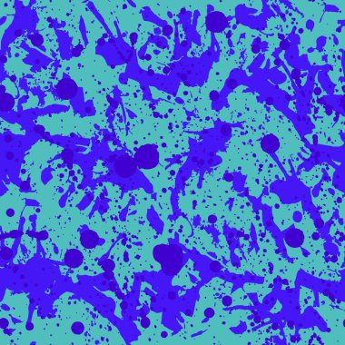 Mavi ve yeşil renksiz desen, soyut çok renkli vektör arkaplan. Tekstil, kumaş, ambalaj kağıdı için renkli tasarım duvar kağıdı.