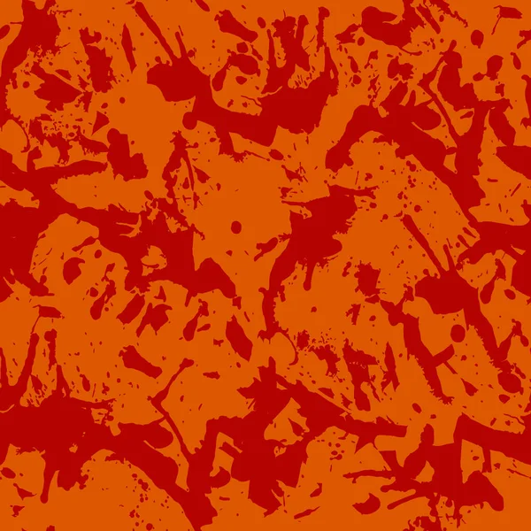 Narancs Piros Festék Zökkenőmentes Minta Absztrakt Multikolor Vektor Háttér Színes — Stock Vector