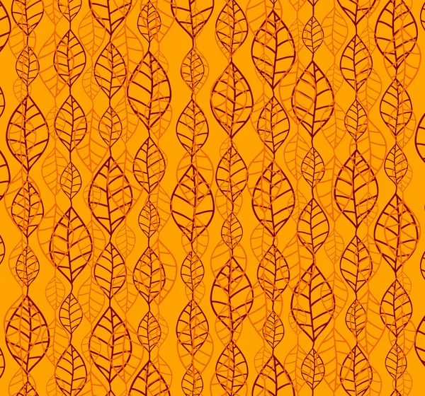 Retro Herbst Blätter Hintergründe — Stockvektor