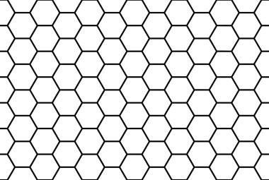 Abstract honeycomb seamless pattern clipart