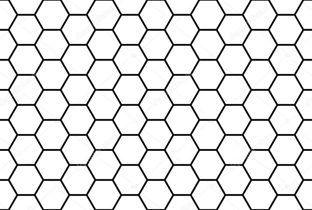 Abstract honeycomb seamless pattern