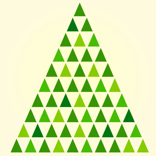 Árbol de Navidad abstracto — Archivo Imágenes Vectoriales