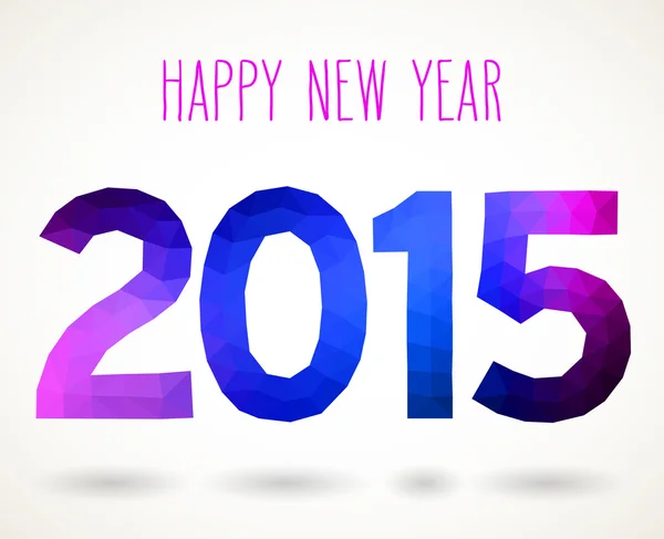 Bonne année 2015 — Image vectorielle