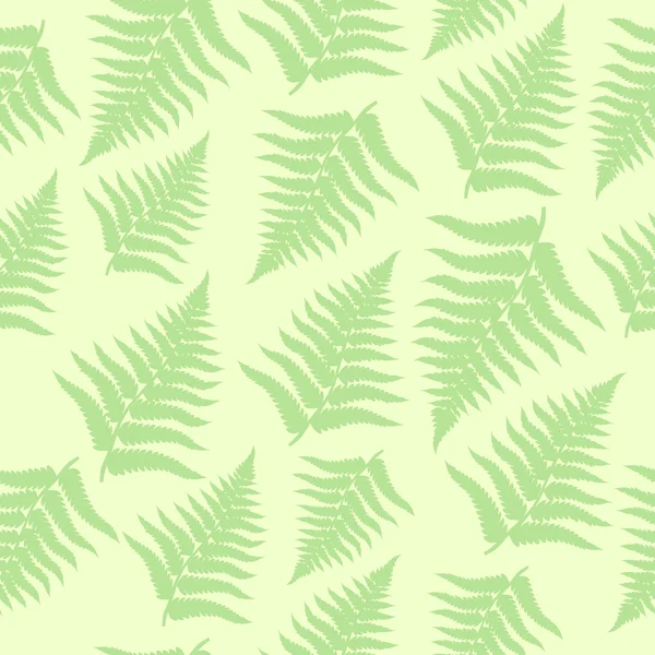 Seamless fern background — Stock Vector