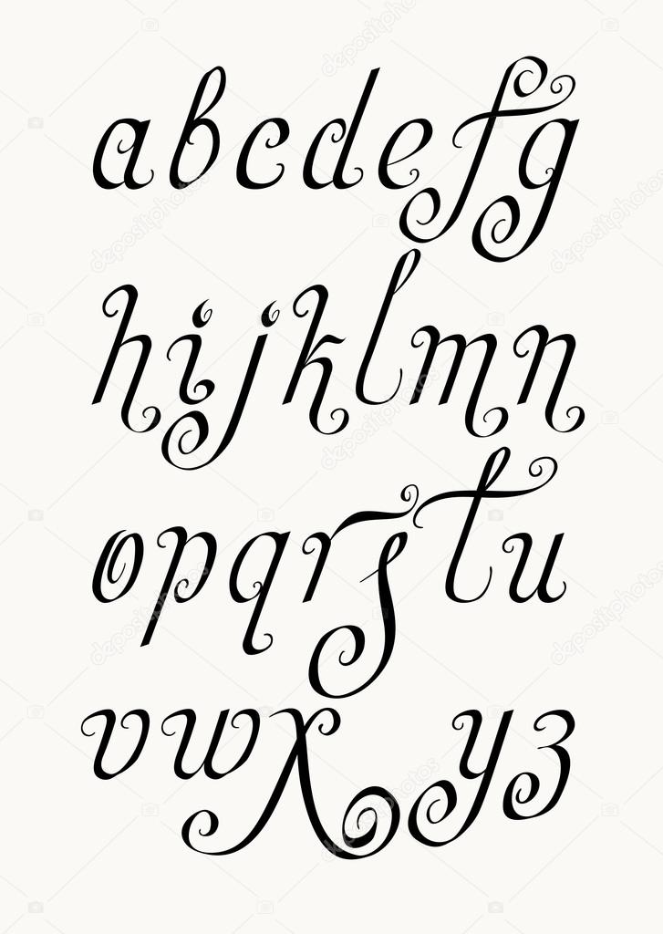 手書き 文字ストックベクター ロイヤリティフリー手書き 文字イラスト Depositphotos