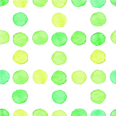 Sorunsuz suluboya nokta deseni