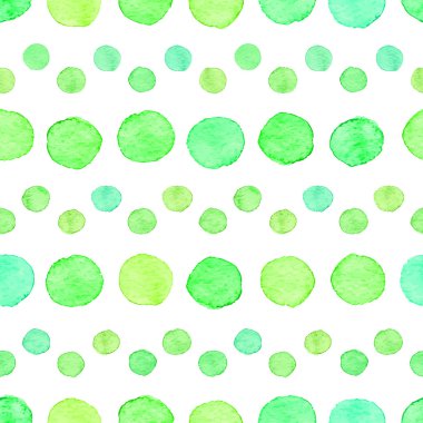 Sorunsuz suluboya nokta deseni