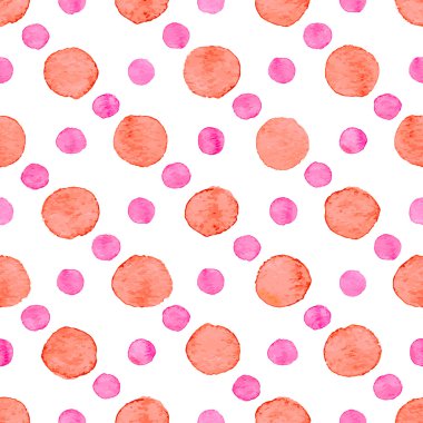 Sorunsuz suluboya nokta deseni