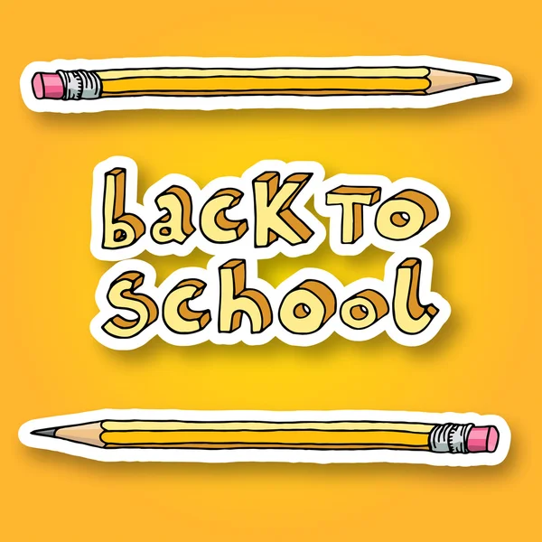 Back to school — Stock Vector