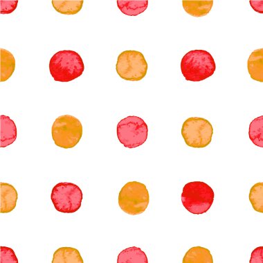 Sorunsuz suluboya nokta deseni