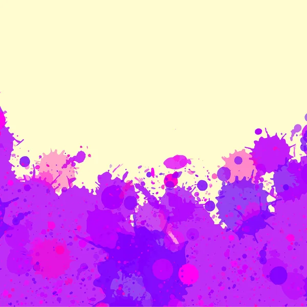 Фиолетовая акварельная краска — стоковый вектор