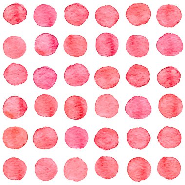 Sorunsuz suluboya nokta deseni