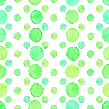 Sorunsuz suluboya nokta deseni