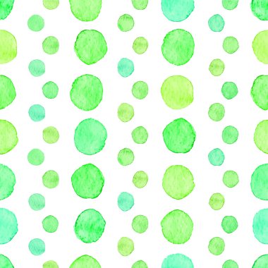 Sorunsuz suluboya nokta deseni