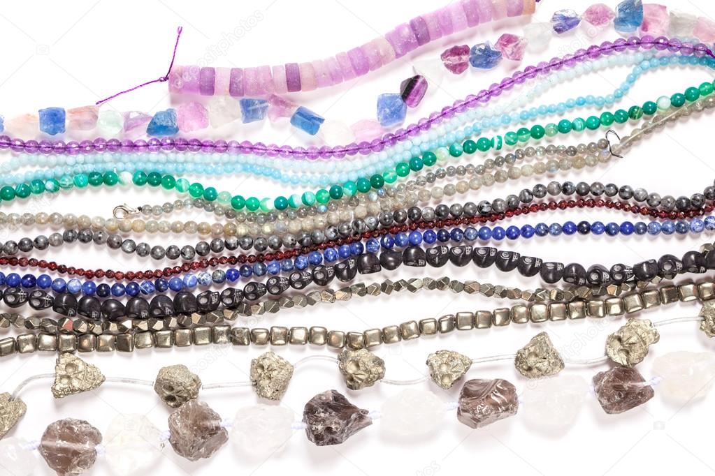 Misc beads strands